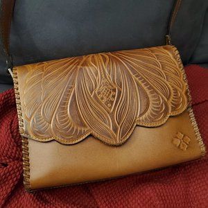 Patricia Nash Leather Crossbody/Shoulder Bag